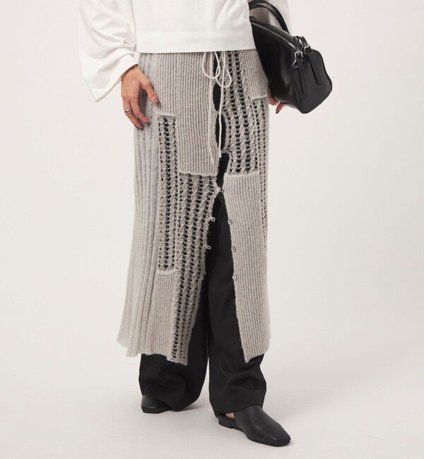 UNITED ARROWS green label relaxing「【別注】＜tyn.TGOR＞パネル ニット スカート」|タイト|