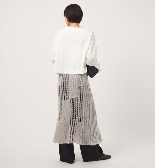 UNITED ARROWS green label relaxing「【別注】＜tyn.TGOR＞パネル ニット スカート」|タイト|