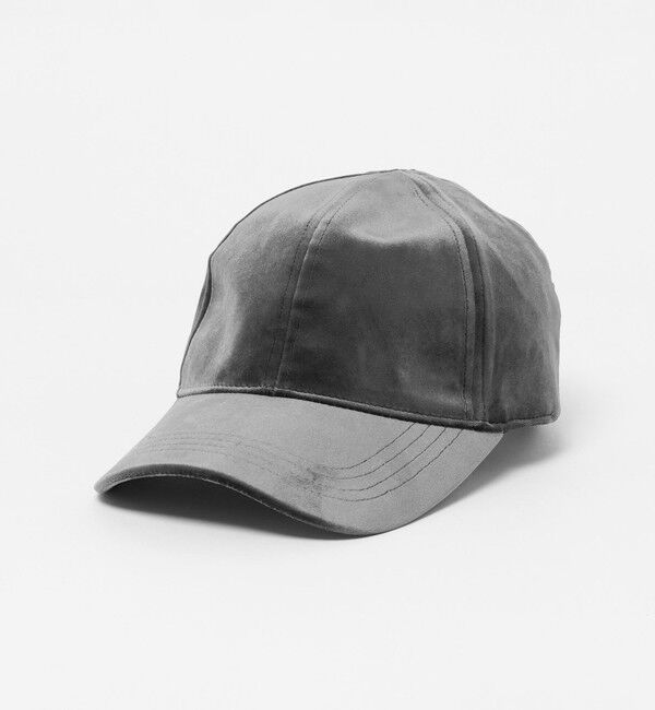 UNITED ARROWS green label relaxing「ベルベット調 キャップ UVカット」|キャップ・キャスケット|