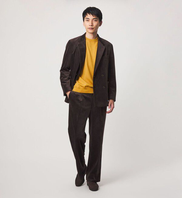UNITED ARROWS green label relaxing「SUPER 120S ハイゲージ クルーネック ニット」|ニット・セーター|