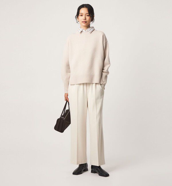 UNITED ARROWS green label relaxing「【結論シリーズ】ホッとニーハイフレアパンツ マシンウォッシャブル ストレッチ 帯電防止 」|その他|