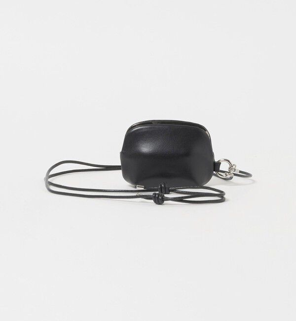 UNITED ARROWS green label relaxing「＜LUMEN＞PAVE FRAME ミニポーチ」|ポーチ|BLACK