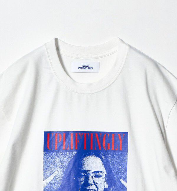 NICE WEATHER「＜NICE WEATHER＞フォトプリント Tシャツ」|Tシャツ・カットソー|