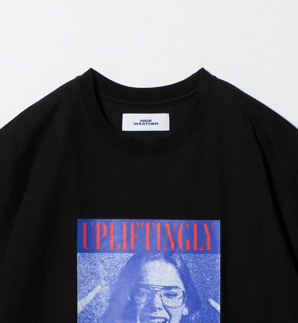 NICE WEATHER「＜NICE WEATHER＞フォトプリント Tシャツ」|Tシャツ・カットソー|