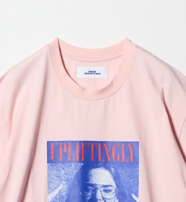 NICE WEATHER「＜NICE WEATHER＞フォトプリント Tシャツ」|Tシャツ・カットソー|