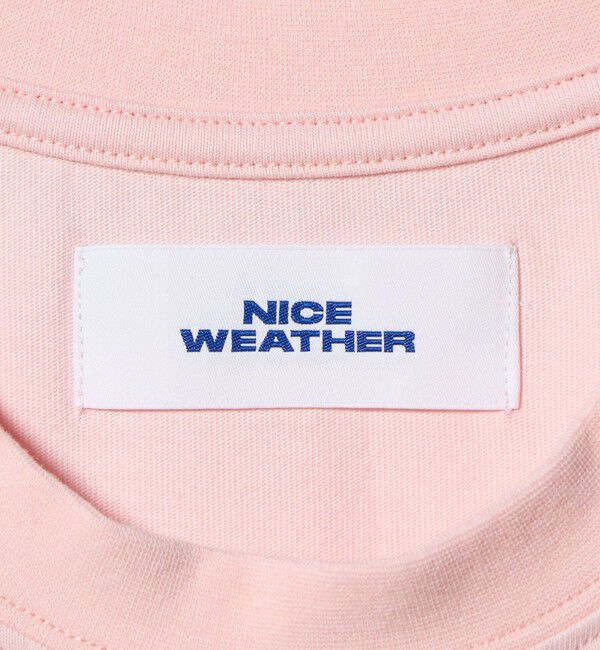 NICE WEATHER「＜NICE WEATHER＞フォトプリント Tシャツ」|Tシャツ・カットソー|