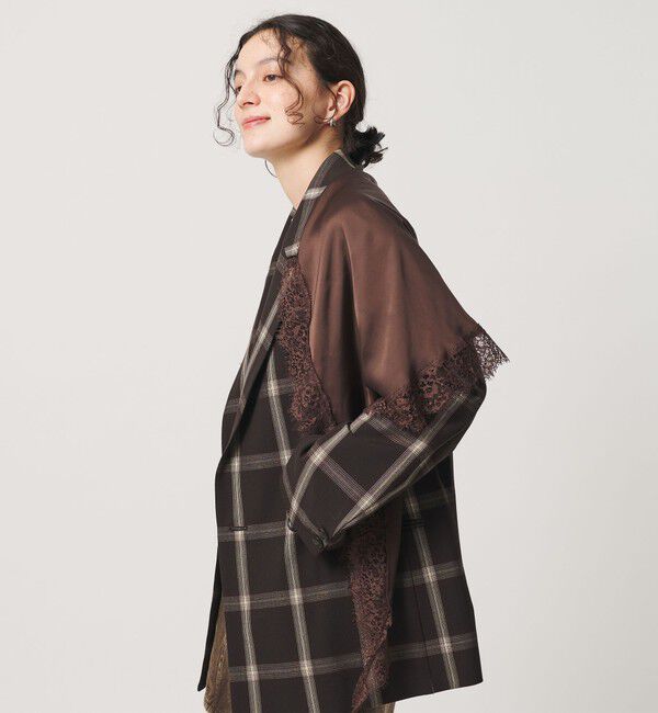 BEAUTY&YOUTH UNITED ARROWS「レース トライアングル スカーフ」|バンダナ・スカーフ|