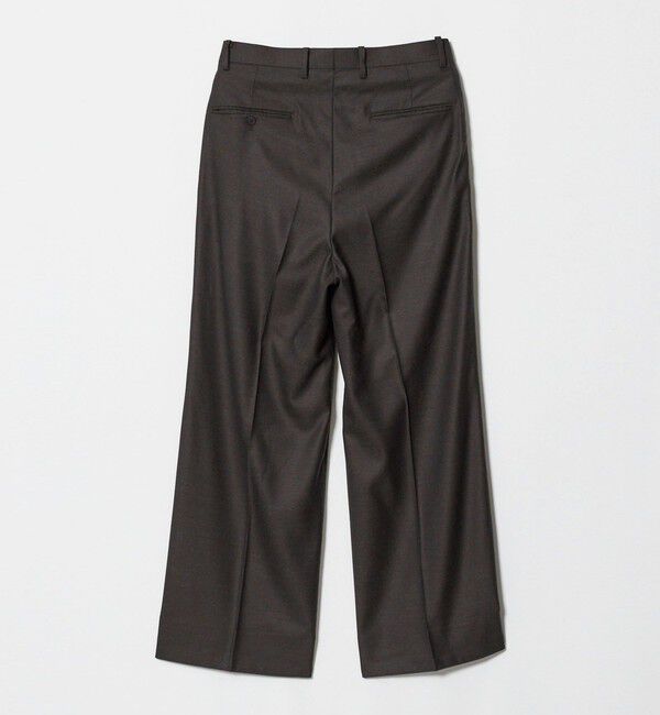 BEAUTY&YOUTH UNITED ARROWS「N/SUIT サキソニー 2プリーツ ワイド スラックス」|チノ|
