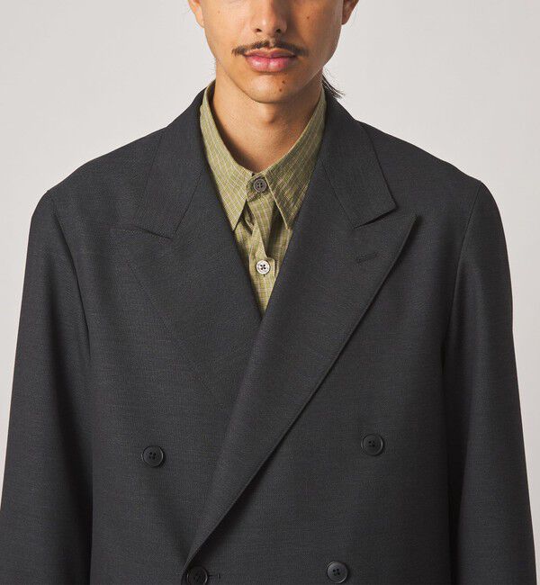 STEVEN ALAN「＜Steven Alan＞ マットピケ ダブルブレステッド 6B ジャケット」|テーラードジャケット|