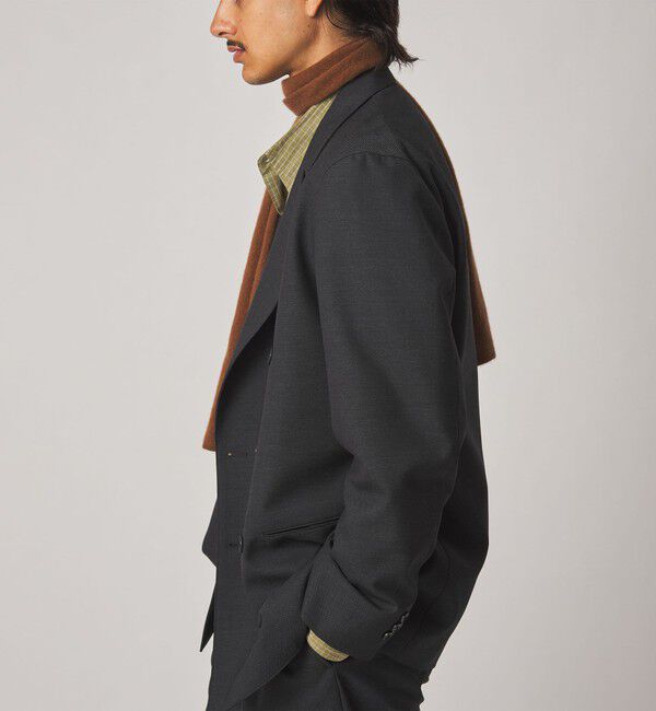 STEVEN ALAN「＜Steven Alan＞ マットピケ ダブルブレステッド 6B ジャケット」|テーラードジャケット|
