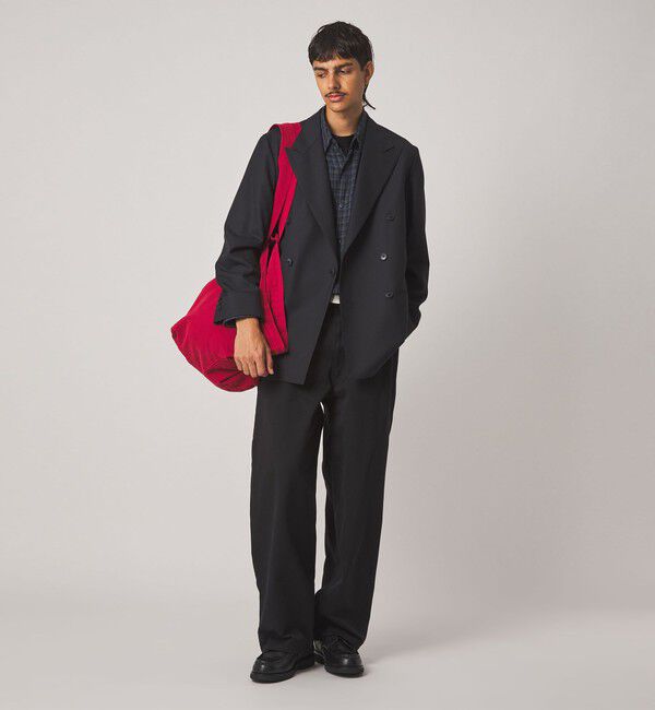 STEVEN ALAN「＜Steven Alan＞ マットピケ ダブルブレステッド 6B ジャケット」|テーラードジャケット|