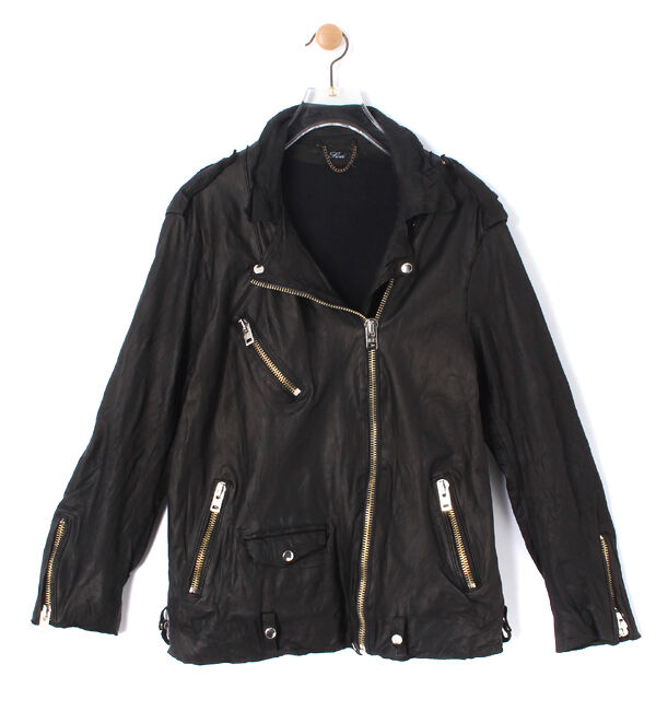 BEAMS SELECTION for WOMEN「sisii / new ダブル ライダース 」|ブルゾン・スタジャン|