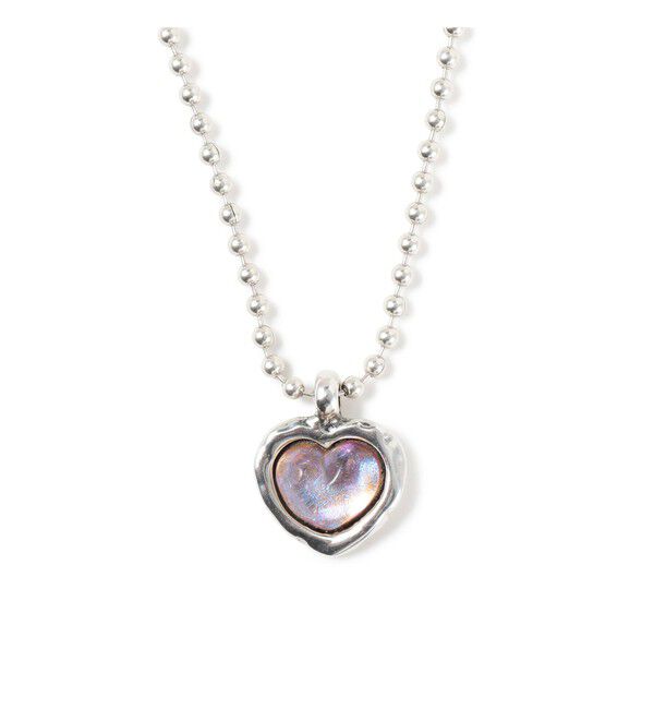 BEAMS SELECTION for WOMEN「Otro Accesorio / ウェイヴィー ハート ネックレス」|その他|Lt.PINK_glitter