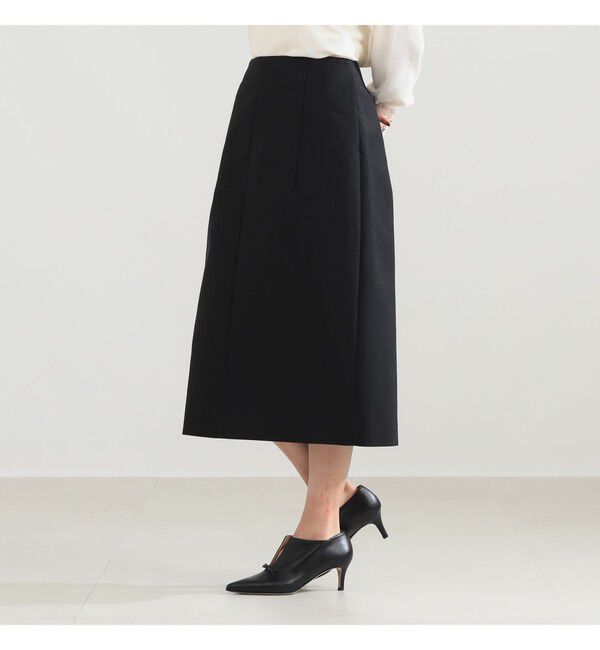 Demi-Luxe BEAMS 「	プレシャス コクーン スカート」|スカート|BLACK