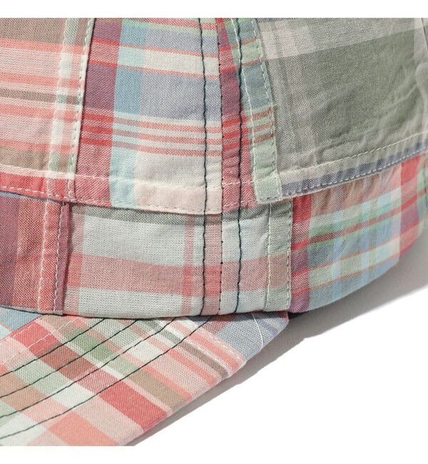 BEAMS PLUS「6 Panel Regimental Strap Madras PW」|その他|
