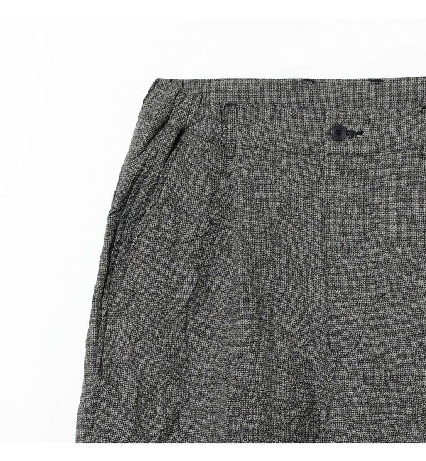BEAMS PLUS「sage de cret / One-pleat Wide Pants」|チノ|