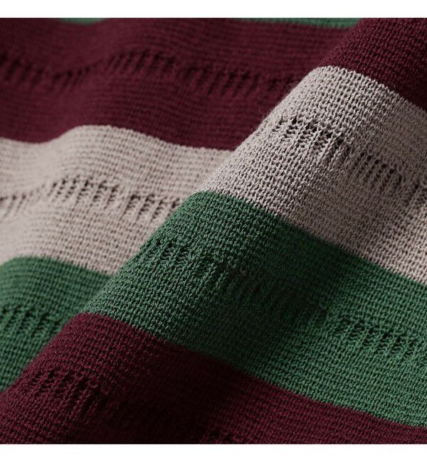 BEAMS PLUS「Knit Tee Stripe」|Tシャツ・カットソー|