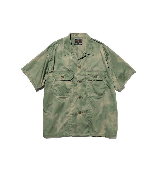 BEAMS PLUS「MIL-SHT NYCO Twill Pigment Print」|シャツ・ブラウス|SAGE