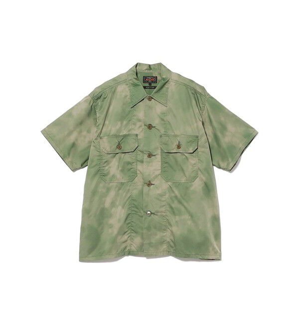 BEAMS PLUS「MIL-SHT NYCO Twill Pigment Print」|シャツ・ブラウス|