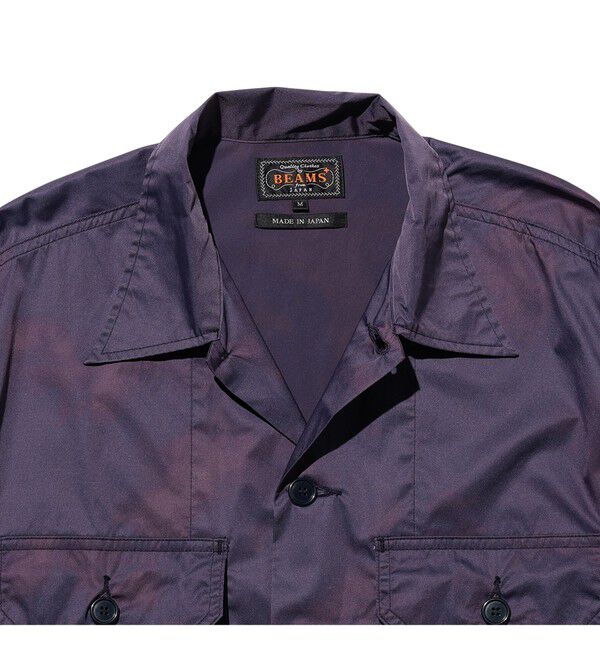 BEAMS PLUS「MIL-SHT NYCO Twill Pigment Print」|シャツ・ブラウス|