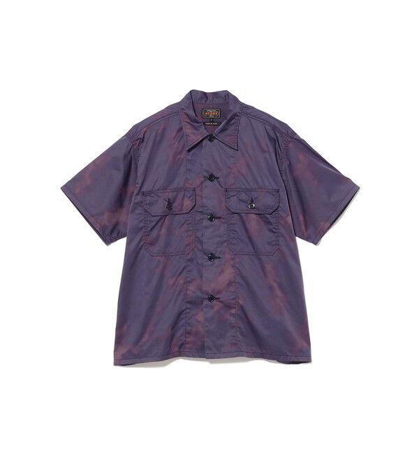 BEAMS PLUS「MIL-SHT NYCO Twill Pigment Print」|シャツ・ブラウス|