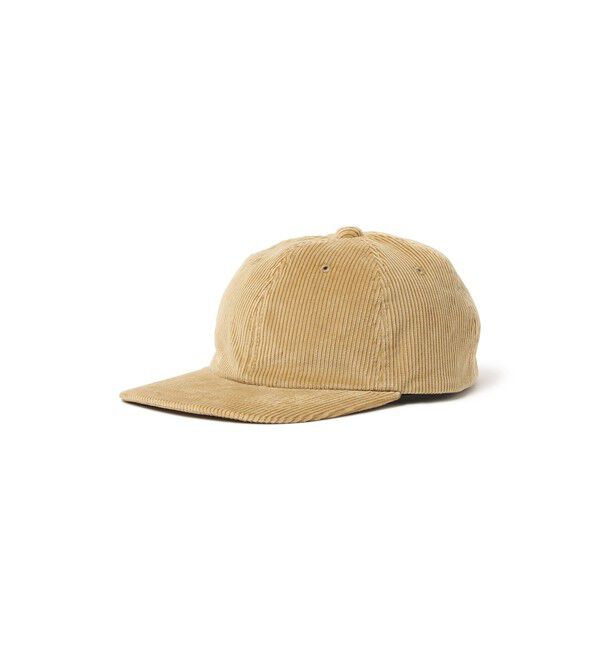 BEAMS PLUS「6 Panel Regimental Strap Corduroy」|その他|BEIGE