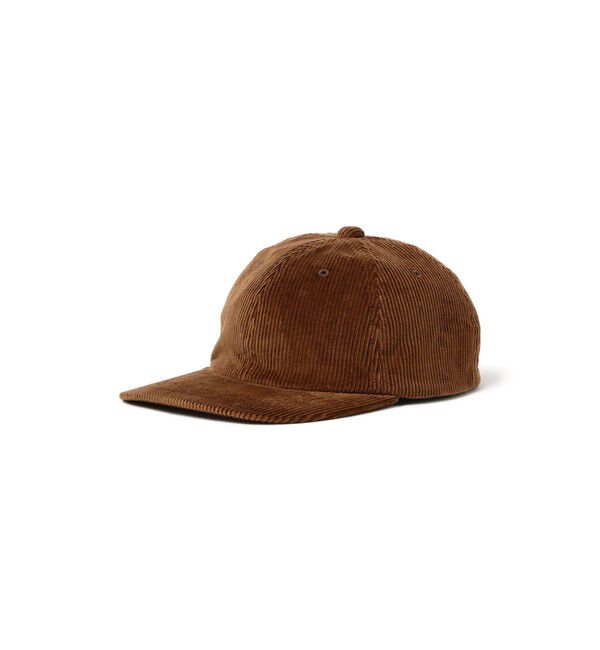 BEAMS PLUS「6 Panel Regimental Strap Corduroy」|その他|BROWN