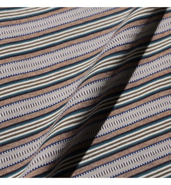 BEAMS PLUS「Pocket Tee Multi Stripe②」|Tシャツ・カットソー|
