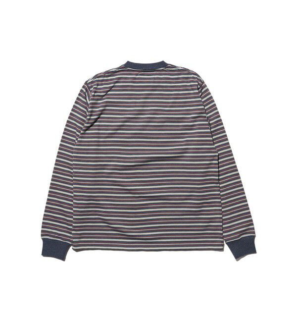 BEAMS PLUS「Pocket Tee Multi Stripe②」|Tシャツ・カットソー|