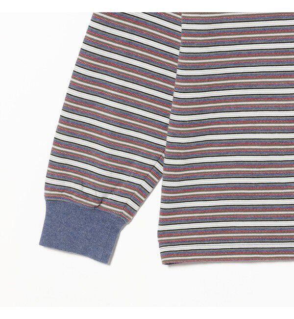 BEAMS PLUS「Pocket Tee Multi Stripe②」|Tシャツ・カットソー|