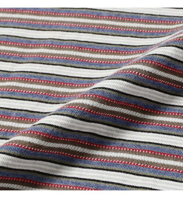 BEAMS PLUS「Pocket Tee Multi Stripe②」|Tシャツ・カットソー|