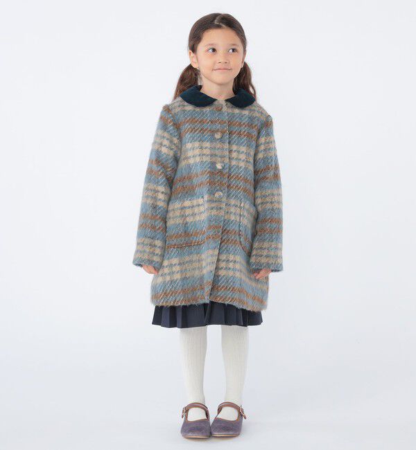 SHIPS KIDS「SHIPS KIDS:100～130cm / プリーツ 切替 ワンピース」|ワンピース|