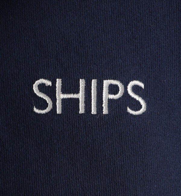 SHIPS KIDS「SHIPS KIDS:100～130cm / ロゴ フード ジップ パーカー」|パーカー|