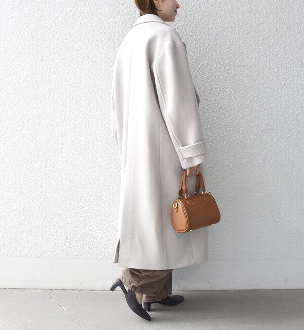 SHIPS any「《一部追加予約》【WEB限定】PURE WOOL ロング テーラード コート」|チェスターコート|