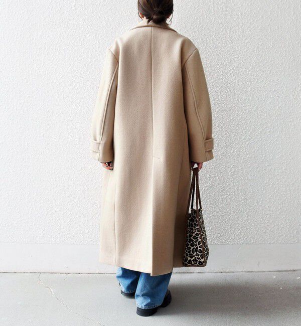 SHIPS any「《一部追加予約》【WEB限定】PURE WOOL ロング テーラード コート」|チェスターコート|