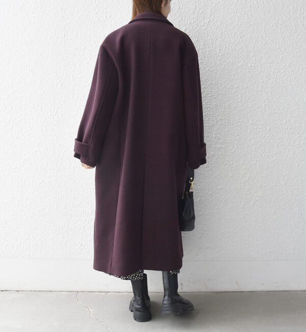 SHIPS any「《一部追加予約》【WEB限定】PURE WOOL ロング テーラード コート」|チェスターコート|