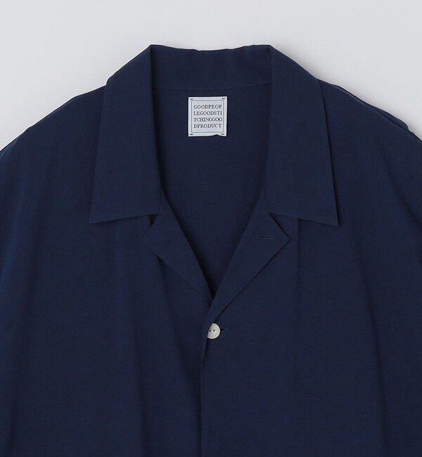 SHIPS「GGG: DOUBLE FRONT HALF SLEEVE SHIRT」|シャツ・ブラウス|