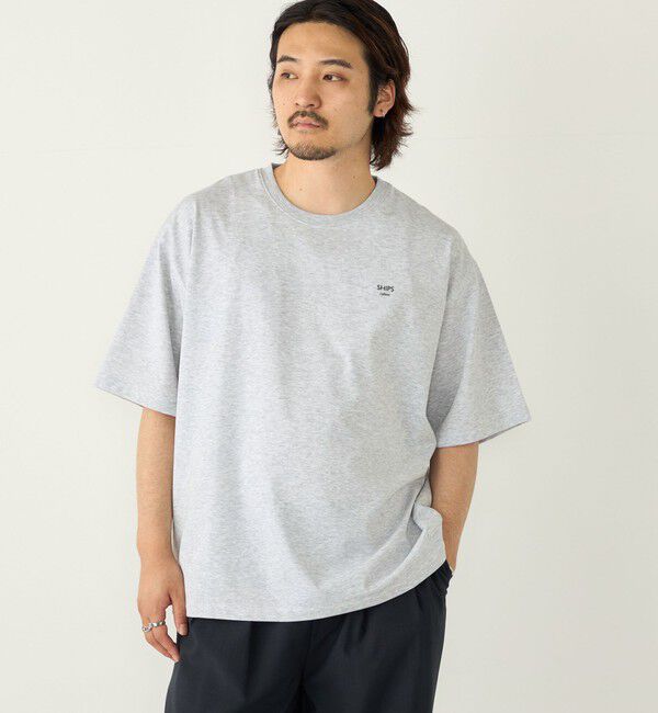 SHIPS Colors 「【WEB限定】SHIPS Colors:〈汗染み防止〉タイニーロゴ Tシャツ」|Tシャツ・カットソー|
