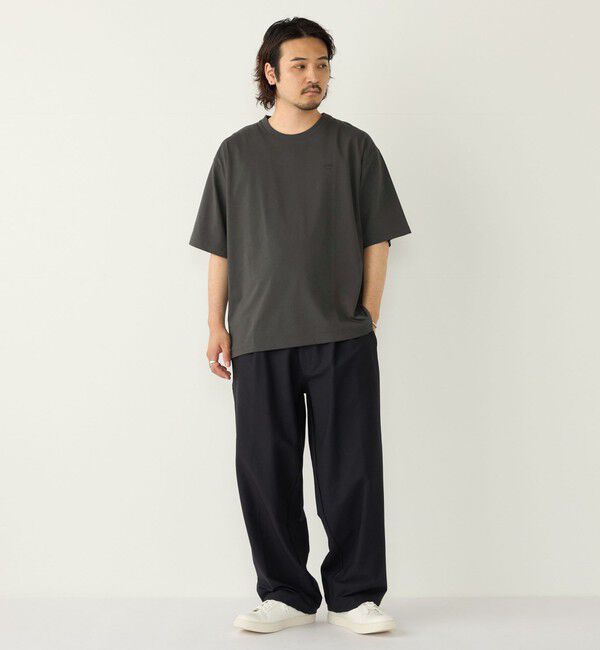 SHIPS Colors 「【WEB限定】SHIPS Colors:〈汗染み防止〉タイニーロゴ Tシャツ」|Tシャツ・カットソー|