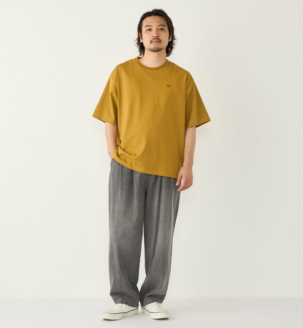 SHIPS Colors 「【WEB限定】SHIPS Colors:〈汗染み防止〉タイニーロゴ Tシャツ」|Tシャツ・カットソー|