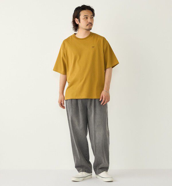 SHIPS Colors 「【WEB限定】SHIPS Colors:〈汗染み防止〉タイニーロゴ Tシャツ」|Tシャツ・カットソー|