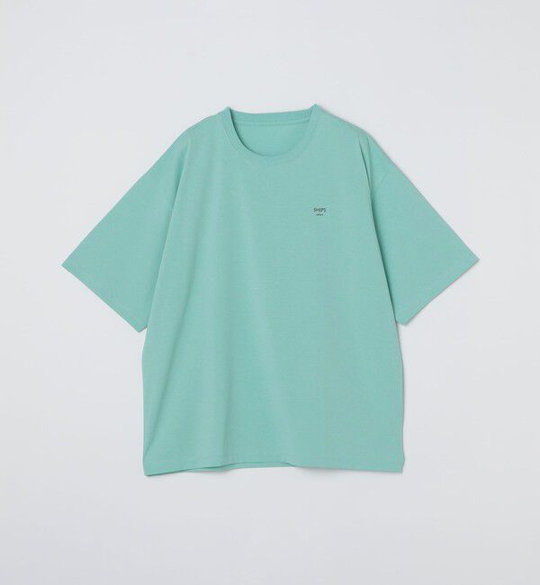 SHIPS Colors 「【WEB限定】SHIPS Colors:〈汗染み防止〉タイニーロゴ Tシャツ」|Tシャツ・カットソー|