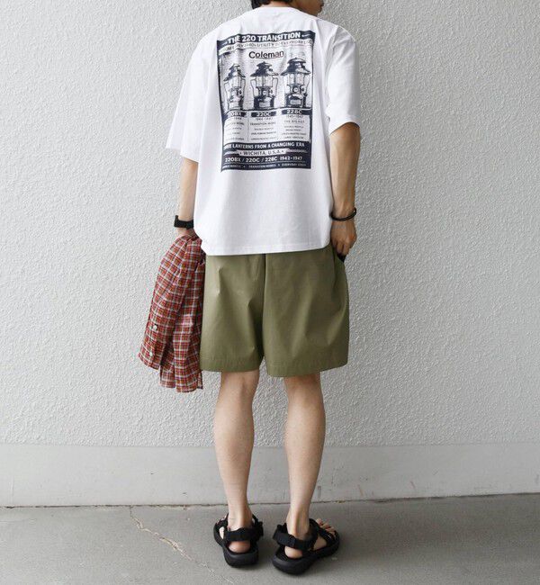 SHIPS any「【SHIPS any別注】Coleman: ランタン プリント ロゴ 刺繍 Tシャツ◇」|Tシャツ・カットソー|