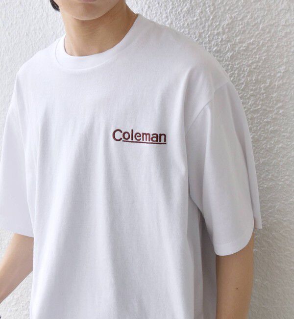 SHIPS any「【SHIPS any別注】Coleman: ランタン プリント ロゴ 刺繍 Tシャツ◇」|Tシャツ・カットソー|