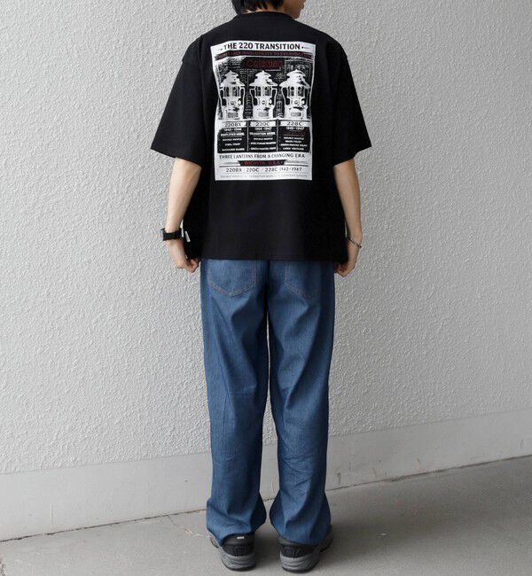 SHIPS any「【SHIPS any別注】Coleman: ランタン プリント ロゴ 刺繍 Tシャツ◇」|Tシャツ・カットソー|