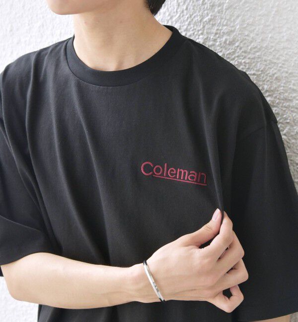 SHIPS any「【SHIPS any別注】Coleman: ランタン プリント ロゴ 刺繍 Tシャツ◇」|Tシャツ・カットソー|