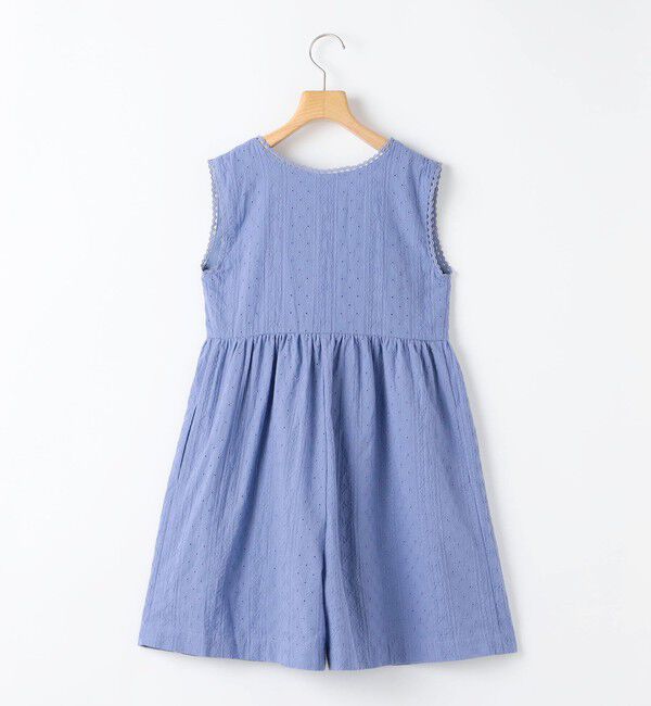 SHIPS KIDS「SHIPS KIDS:140～150cm / エンブロイダリー サロペット」|オールインワン|