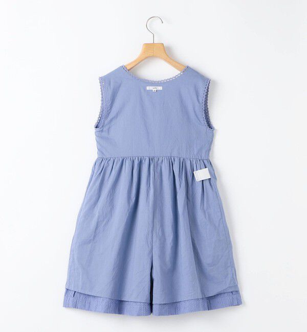 SHIPS KIDS「SHIPS KIDS:140～150cm / エンブロイダリー サロペット」|オールインワン|