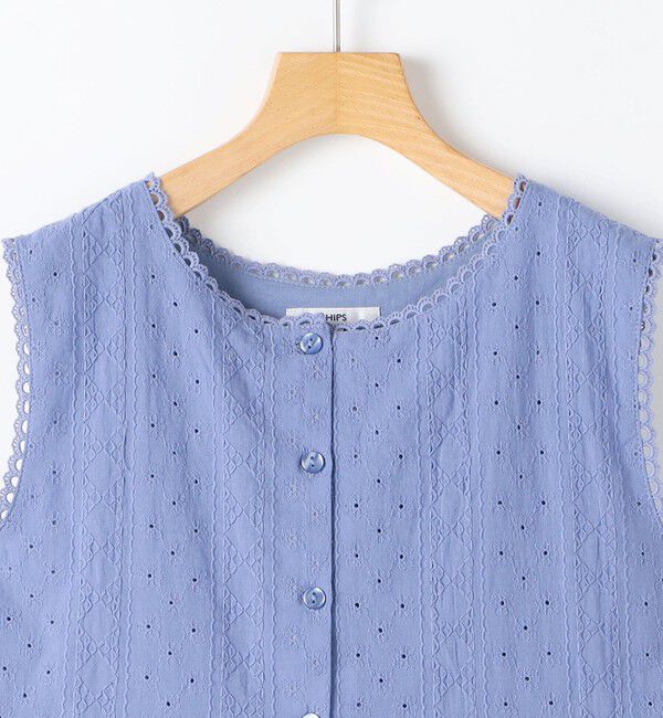 SHIPS KIDS「SHIPS KIDS:140～150cm / エンブロイダリー サロペット」|オールインワン|