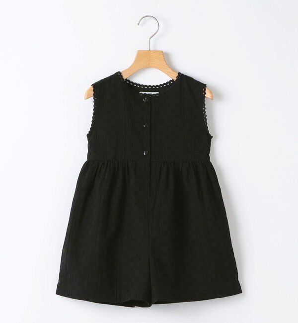 SHIPS KIDS「SHIPS KIDS:100～130cm / エンブロイダリー サロペット」|オールインワン|